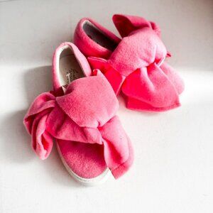 Joshua Sanders Pink Bow Detail Sneakers 5
